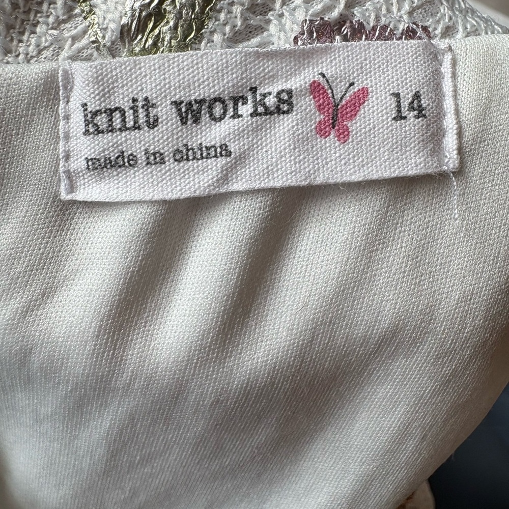 Floral Lace Kids Dress - Picture 6 of 9